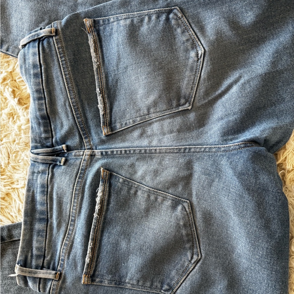Distressed Blue Women's Jeans - Picture 4 of 4